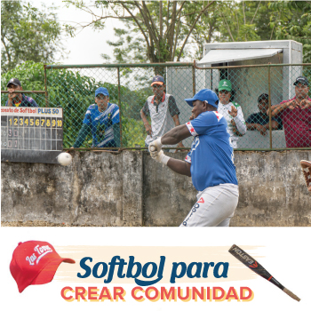 Softbol para crear comunidad