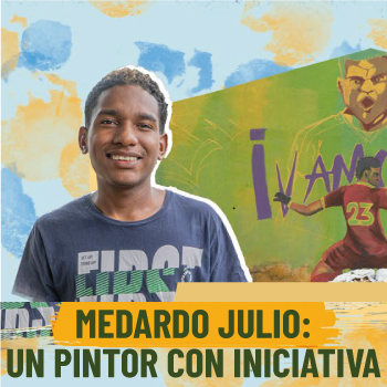 Medardo Julio: un pintor con iniciativa